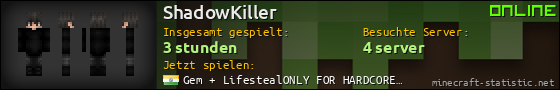 Benutzerleisten 560x90 für ShadowKiller