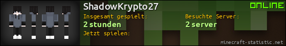 Benutzerleisten 560x90 für ShadowKrypto27