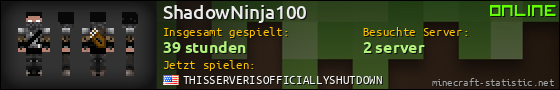 Benutzerleisten 560x90 für ShadowNinja100