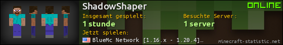 Benutzerleisten 560x90 für ShadowShaper