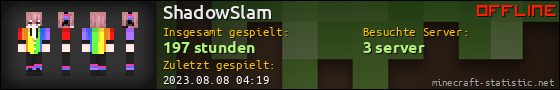 Benutzerleisten 560x90 für ShadowSlam