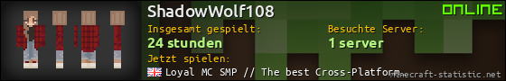 Benutzerleisten 560x90 für ShadowWolf108