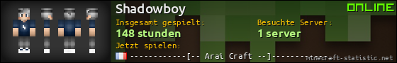 Benutzerleisten 560x90 für Shadowboy