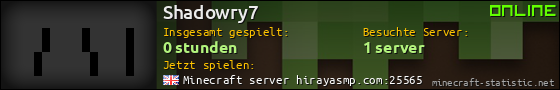 Benutzerleisten 560x90 für Shadowry7