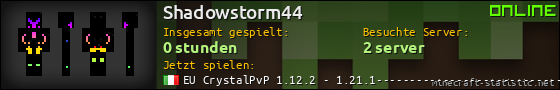 Benutzerleisten 560x90 für Shadowstorm44