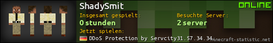 Benutzerleisten 560x90 für ShadySmit