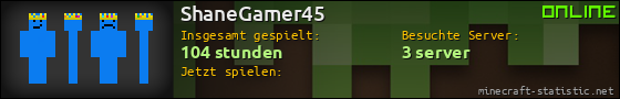 Benutzerleisten 560x90 für ShaneGamer45