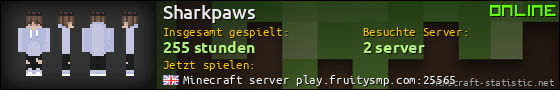 Benutzerleisten 560x90 für Sharkpaws