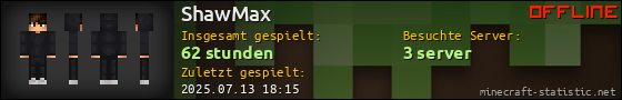 Benutzerleisten 560x90 für ShawMax