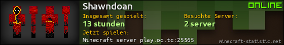 Benutzerleisten 560x90 für Shawndoan