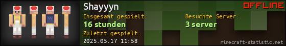 Benutzerleisten 560x90 für Shayyyn