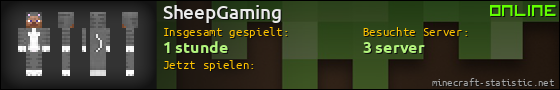 Benutzerleisten 560x90 für SheepGaming