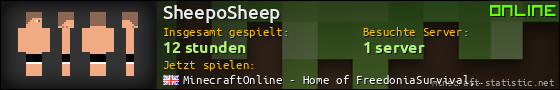 Benutzerleisten 560x90 für SheepoSheep