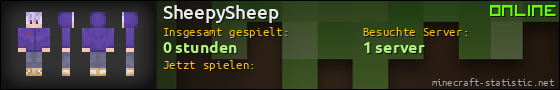 Benutzerleisten 560x90 für SheepySheep