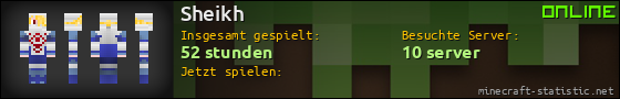 Benutzerleisten 560x90 für Sheikh