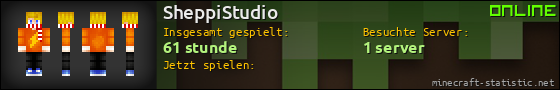 Benutzerleisten 560x90 für SheppiStudio