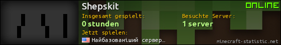 Benutzerleisten 560x90 für Shepskit