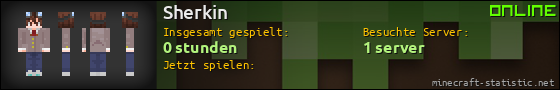 Benutzerleisten 560x90 für Sherkin