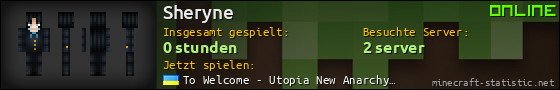 Benutzerleisten 560x90 für Sheryne