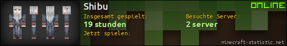 Benutzerleisten 560x90 für Shibu