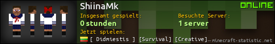 Benutzerleisten 560x90 für ShiinaMk