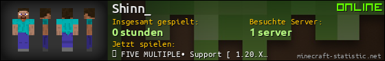 Benutzerleisten 560x90 für Shinn_