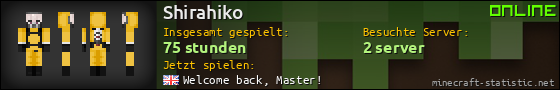 Benutzerleisten 560x90 für Shirahiko