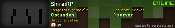 Benutzerleisten 560x90 für ShiraiRP