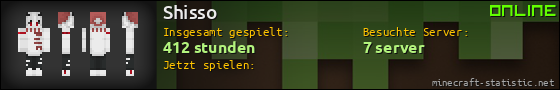 Benutzerleisten 560x90 für Shisso