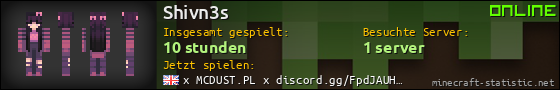 Benutzerleisten 560x90 für Shivn3s