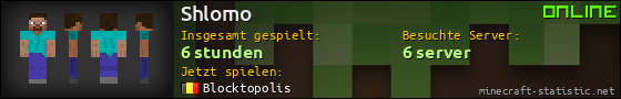 Benutzerleisten 560x90 für Shlomo