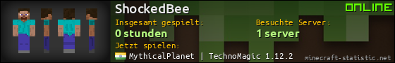 Benutzerleisten 560x90 für ShockedBee