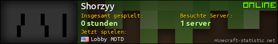 Benutzerleisten 560x90 für Shorzyy