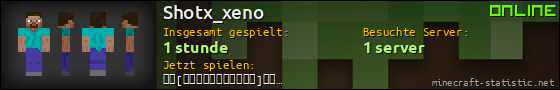 Benutzerleisten 560x90 für Shotx_xeno