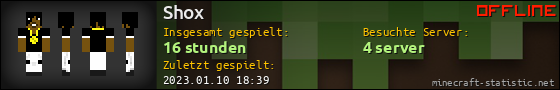 Benutzerleisten 560x90 für Shox