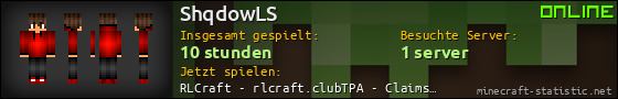 Benutzerleisten 560x90 für ShqdowLS