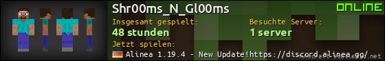 Benutzerleisten 560x90 für Shr00ms_N_Gl00ms