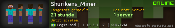 Benutzerleisten 560x90 für Shurikens_Miner