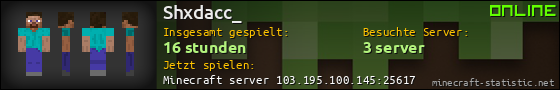Benutzerleisten 560x90 für Shxdacc_