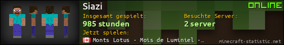 Benutzerleisten 560x90 für Siazi
