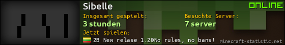 Benutzerleisten 560x90 für Sibelle