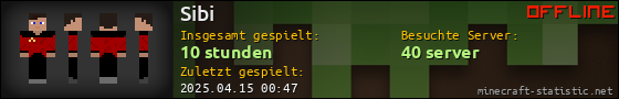 Benutzerleisten 560x90 für Sibi