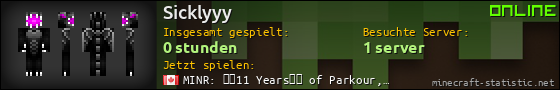 Benutzerleisten 560x90 für Sicklyyy