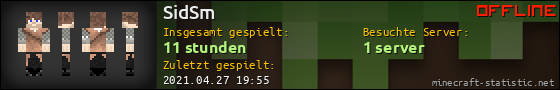 Benutzerleisten 560x90 für SidSm