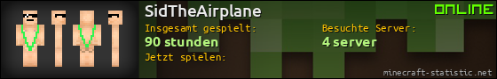 Benutzerleisten 560x90 für SidTheAirplane