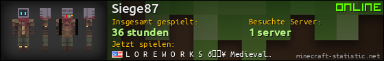 Benutzerleisten 560x90 für Siege87