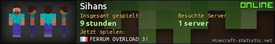 Benutzerleisten 560x90 für Sihans