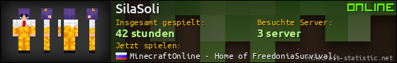 Benutzerleisten 560x90 für SilaSoli