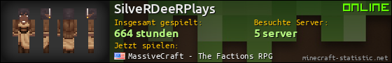 Benutzerleisten 560x90 für SilveRDeeRPlays