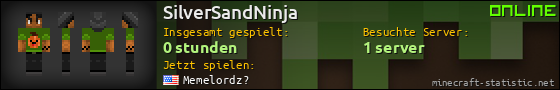 Benutzerleisten 560x90 für SilverSandNinja